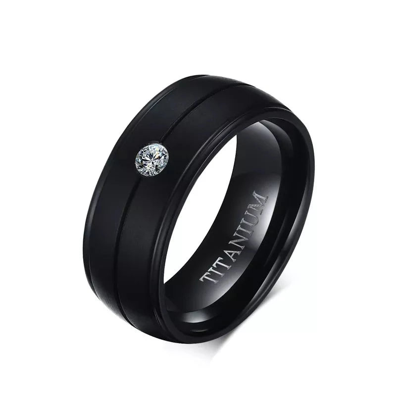 Eclipse Titanium Ring