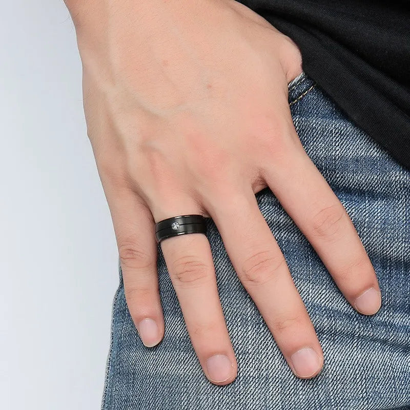 Eclipse Titanium Ring