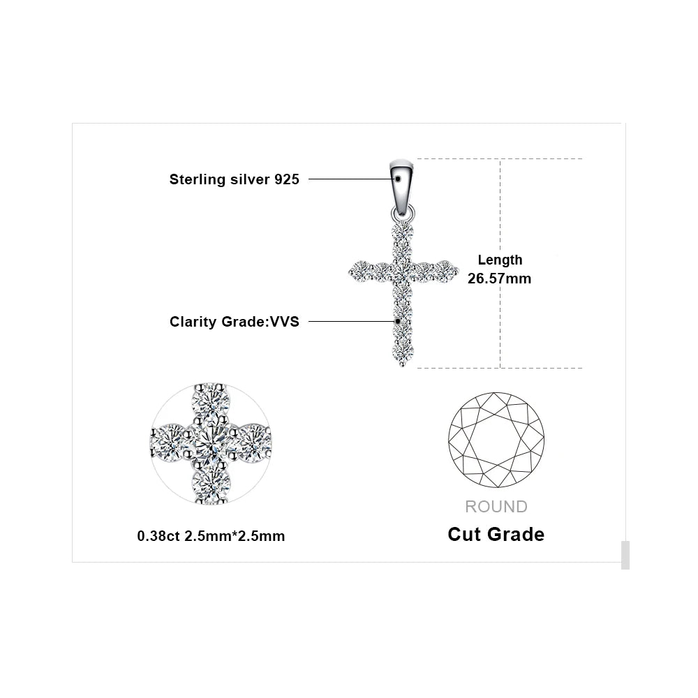 Minimalistic Diamond Cross