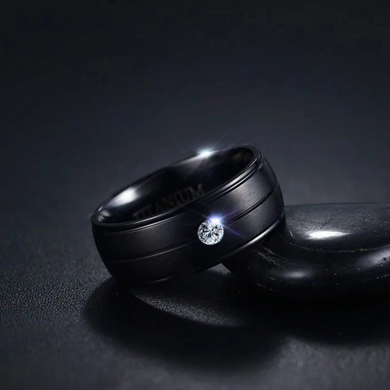 Eclipse Titanium Ring