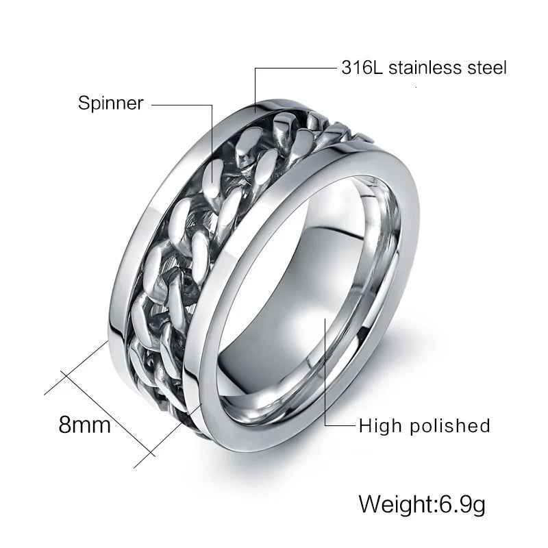 Rotatable Chain Ring