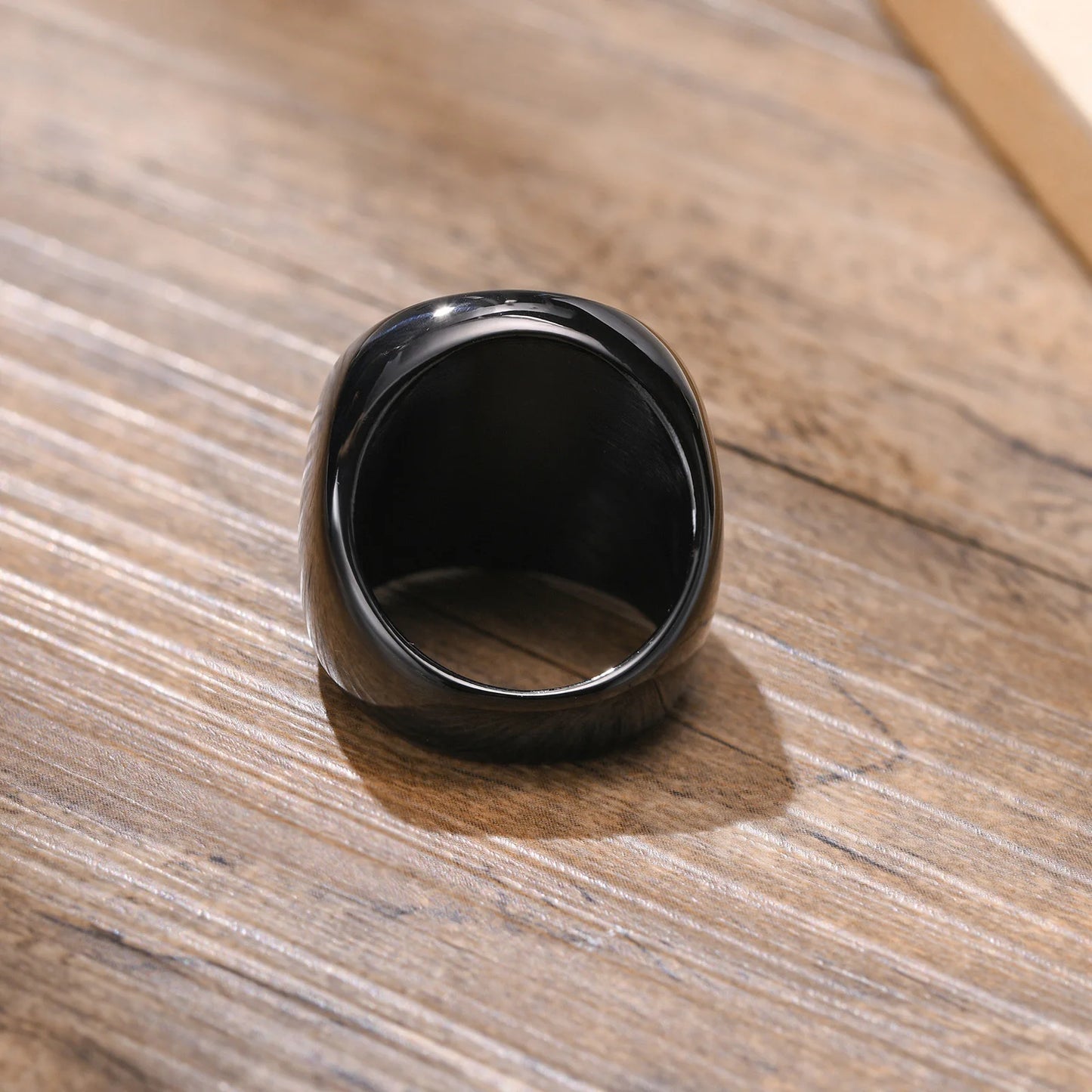Norse Wolf Rune Men's Ring