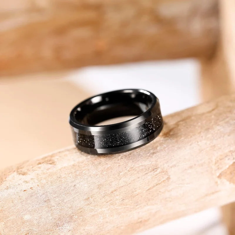 Nightfall Sandstorm Tungsten Ring