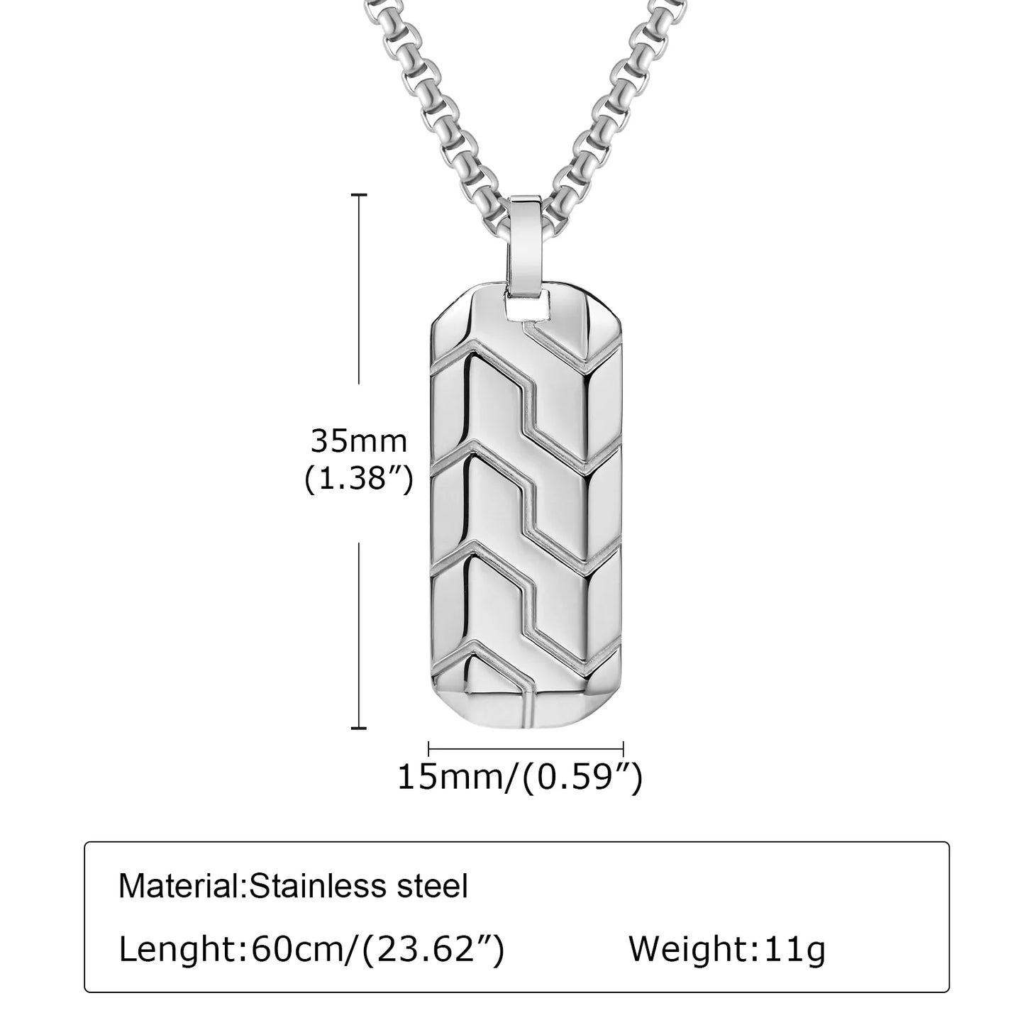 Vertical Tire Pendant