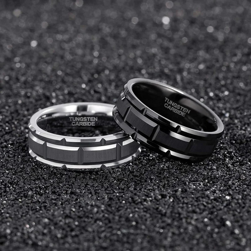 Armored Tungsten Ring