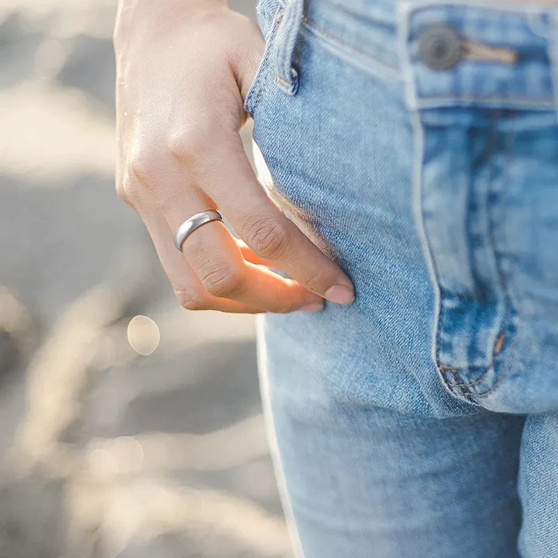 Titanium Eclipse Ring