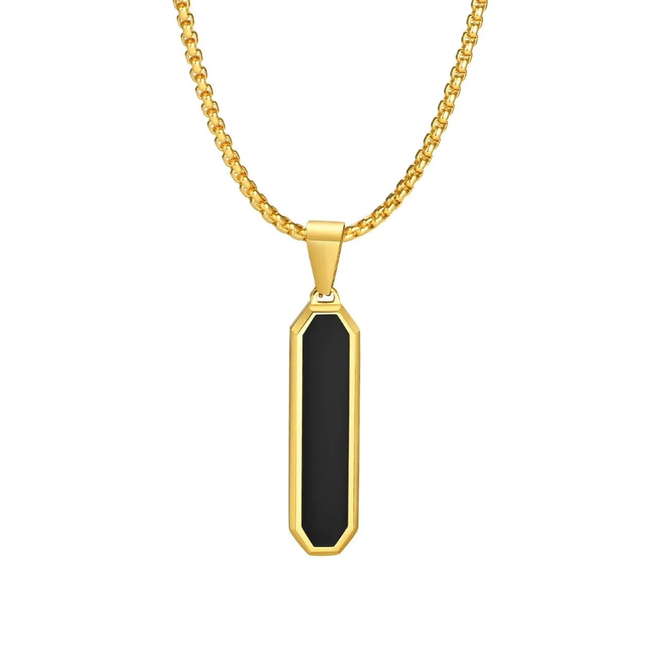 Geometric Column Pendant