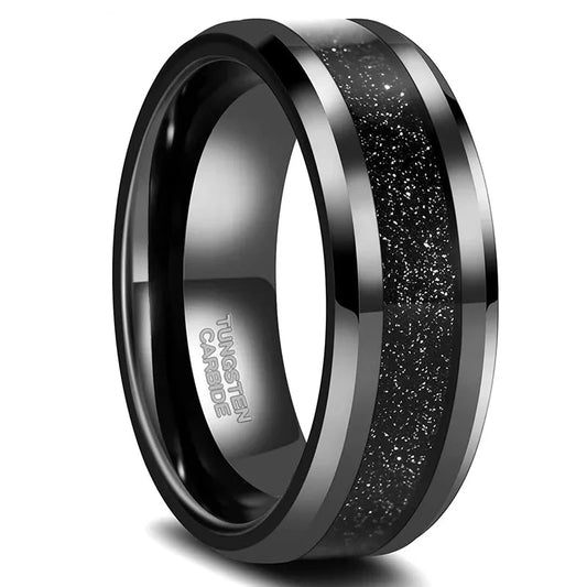 Nightfall Sandstorm Tungsten Ring