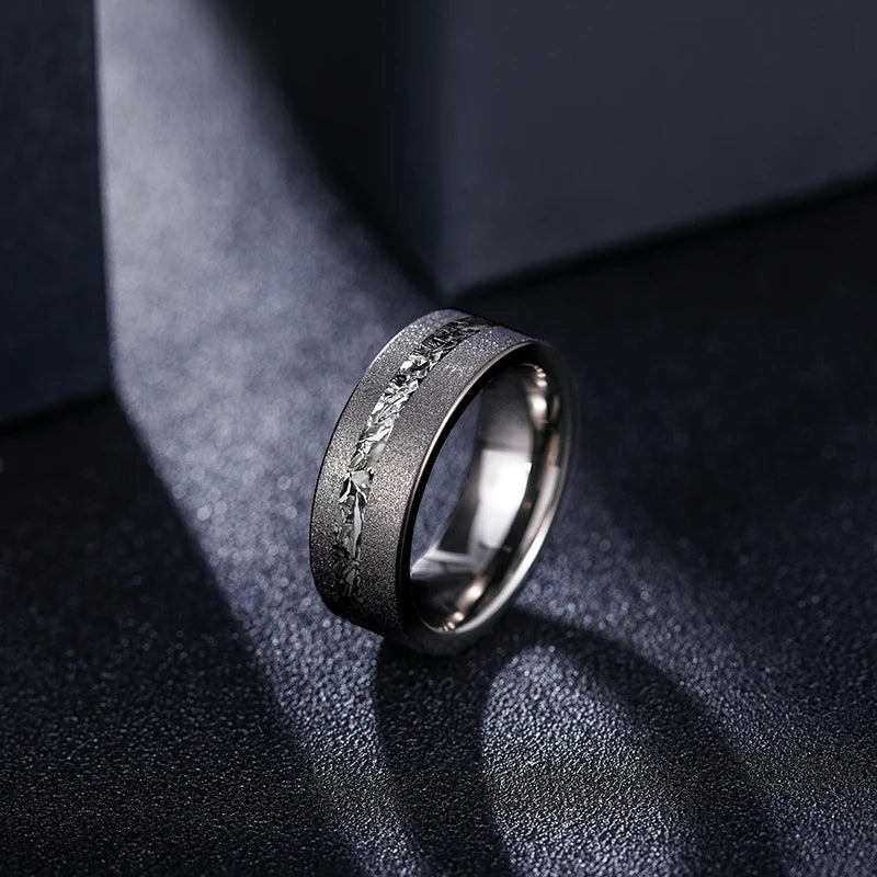 ShadowForge Tungsten Ring