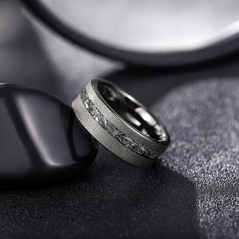 ShadowForge Tungsten Ring