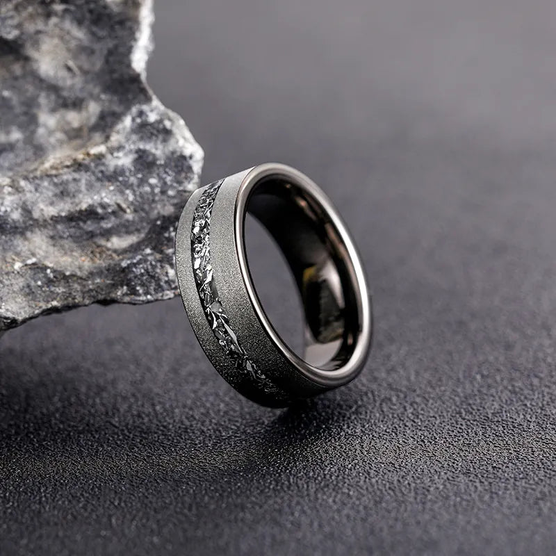 ShadowForge Tungsten Ring