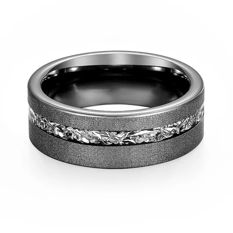 ShadowForge Tungsten Ring